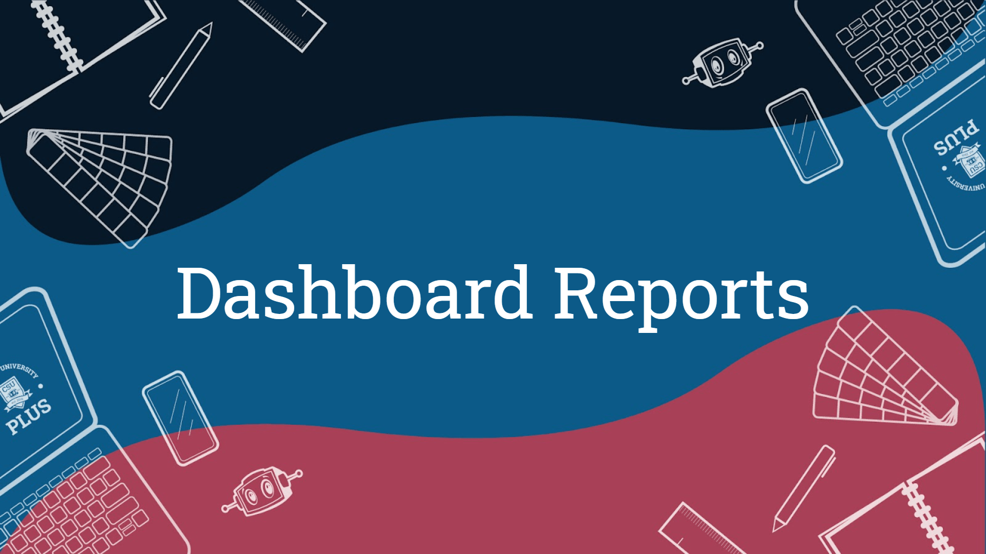 Dashboard Reports - Ocean Illustration Collection - High Resolution Quality
